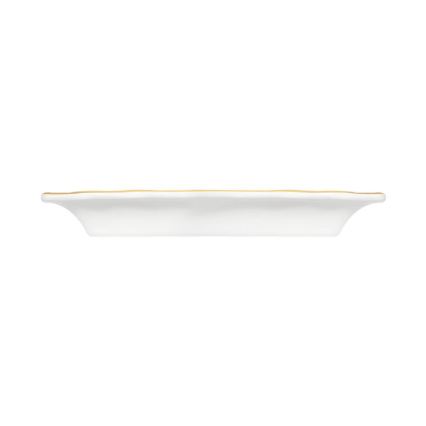 Spisesæt 53 dele hvid/guld/porcelæn