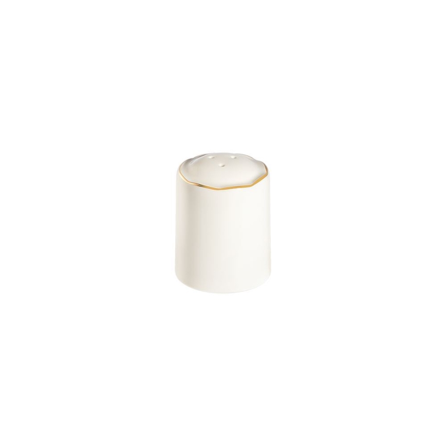 Spisesæt 53 dele hvid/guld/porcelæn