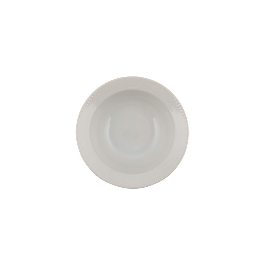 Spisesæt 53 dele hvid/porcelæn