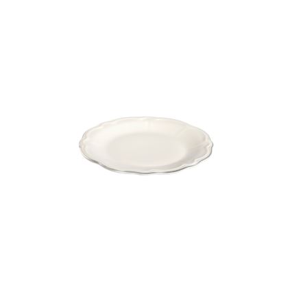 Spisesæt 53 dele hvid/sølv/porcelæn