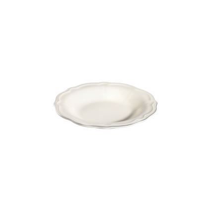 Spisesæt 53 dele hvid/sølv/porcelæn