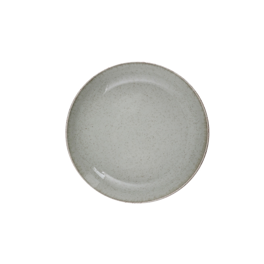 Spisesæt i porcelæn, 18 dele, grøn