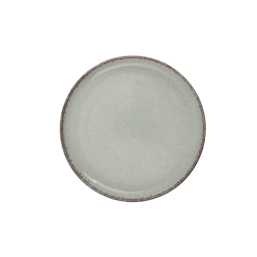 Spisesæt i porcelæn, 18 dele, grøn