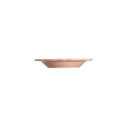 Spisesæt i porcelæn, 27 dele – rosa/hvid