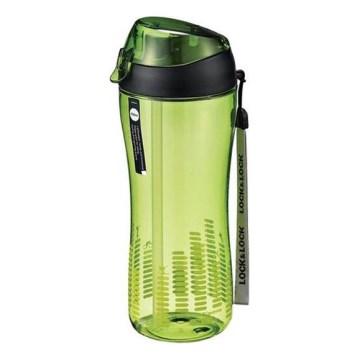 Sportflaske med sugerør 550 ml grøn
