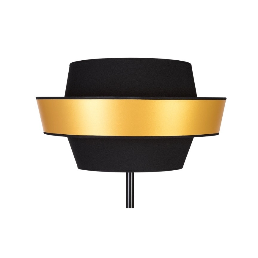 Gulvlampe PRETO GOLD 1xE27/60W/230V - FSC-certificeret