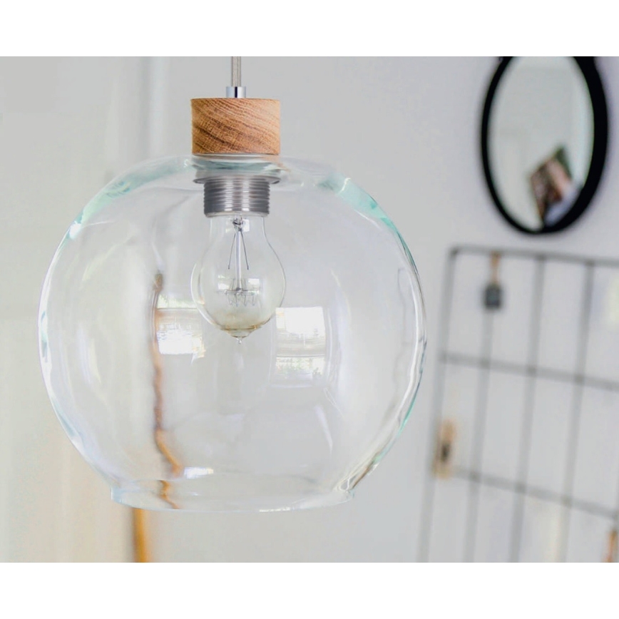 Loftlampe på kabel SVEA 1xE27/60W/230V eg