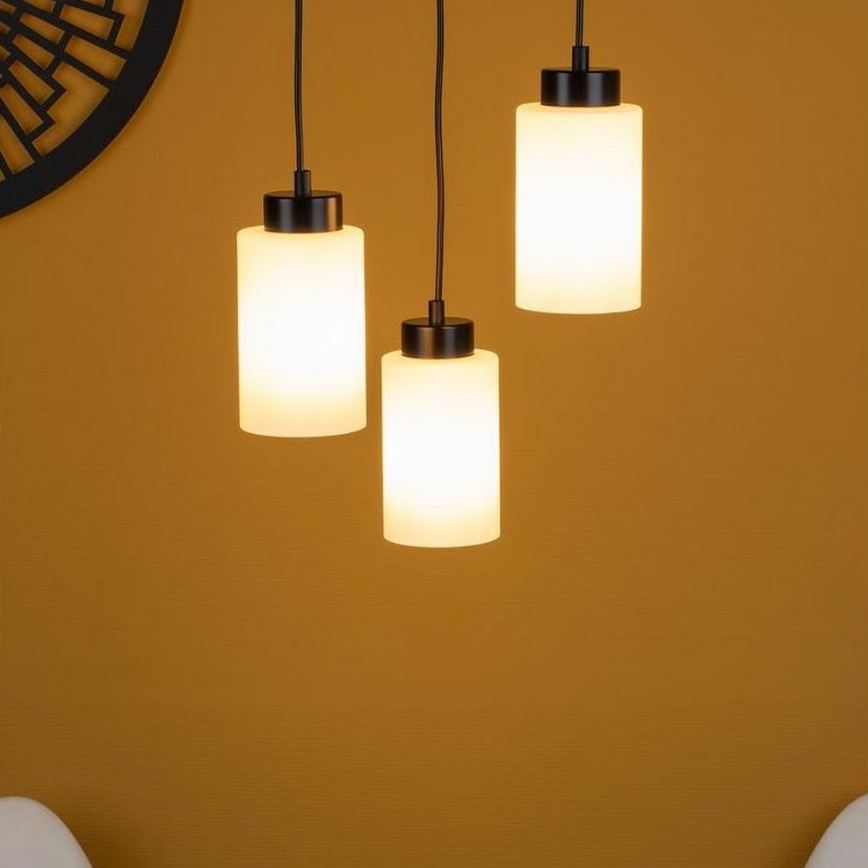 Loftlampe på ledning BOSCO 3xE27/60W/230V