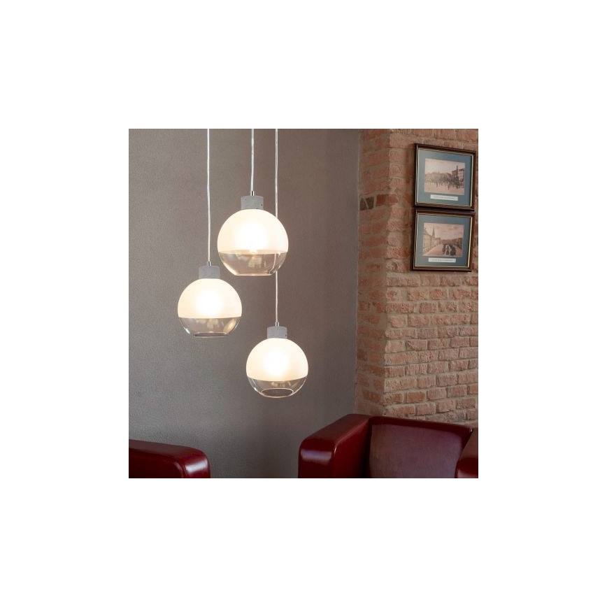 Pendel FRESH 3xE27/60W/230V - FSC-certificeret