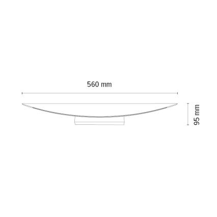 LED vægspot dæmpbar DUBAI LED/6,5W/230V eg – FSC certificeret