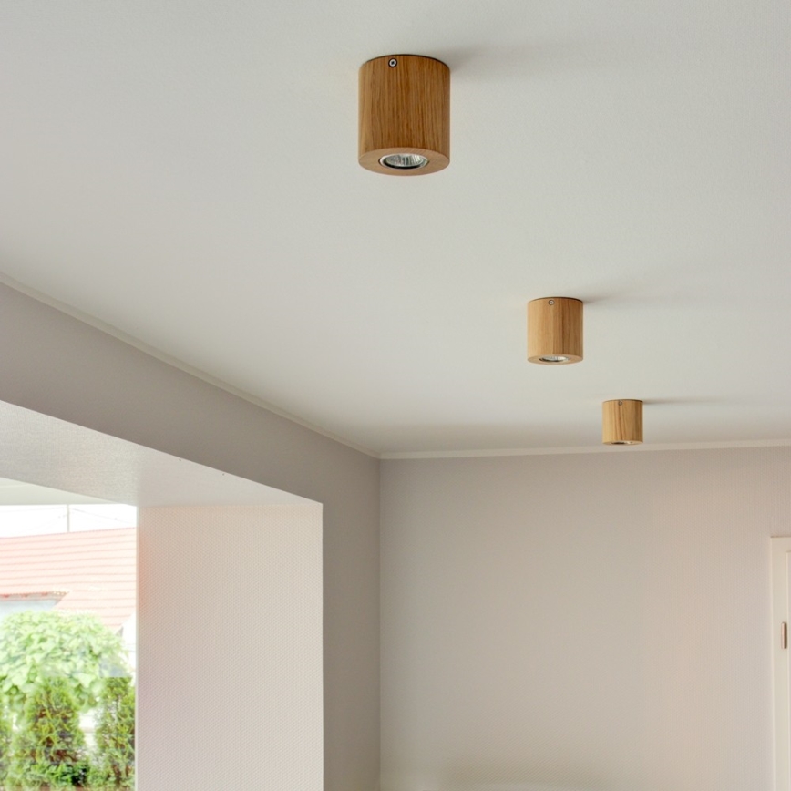 Loftlampe WOODDREAM 1xGU10/6W/230V eg