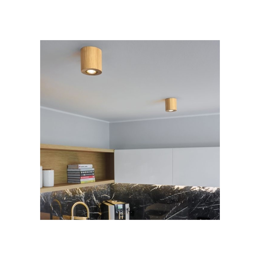 Loftlampe WOODDREAM 1xGU10/6W/230V eg