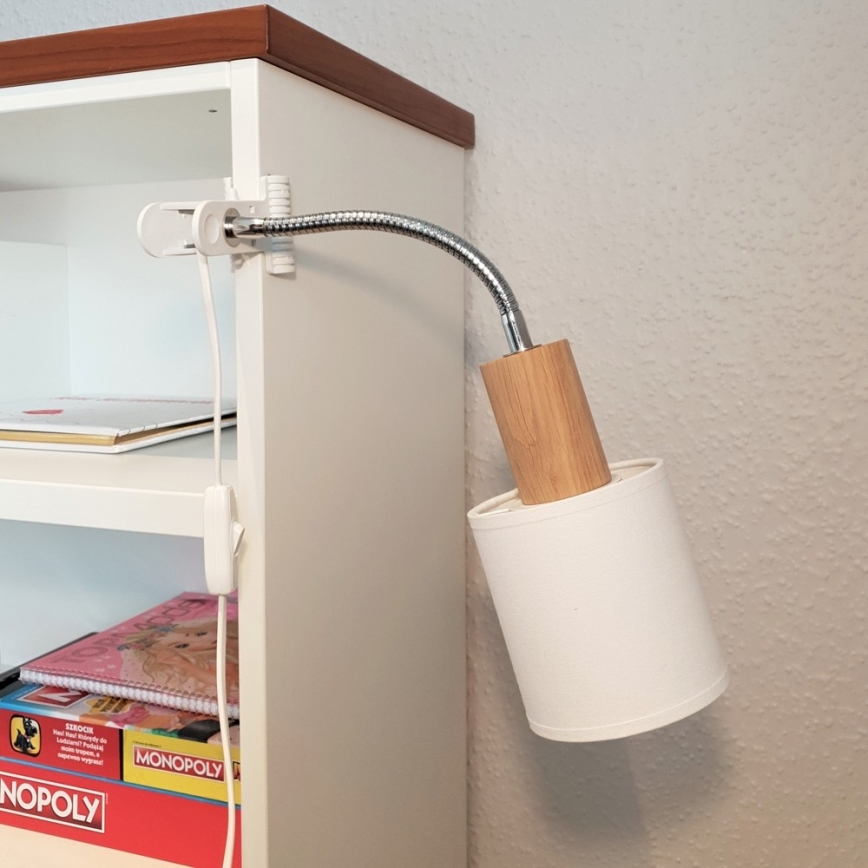 Lampe med klemme TREEHOUSE 1xE27/25W/230V eg