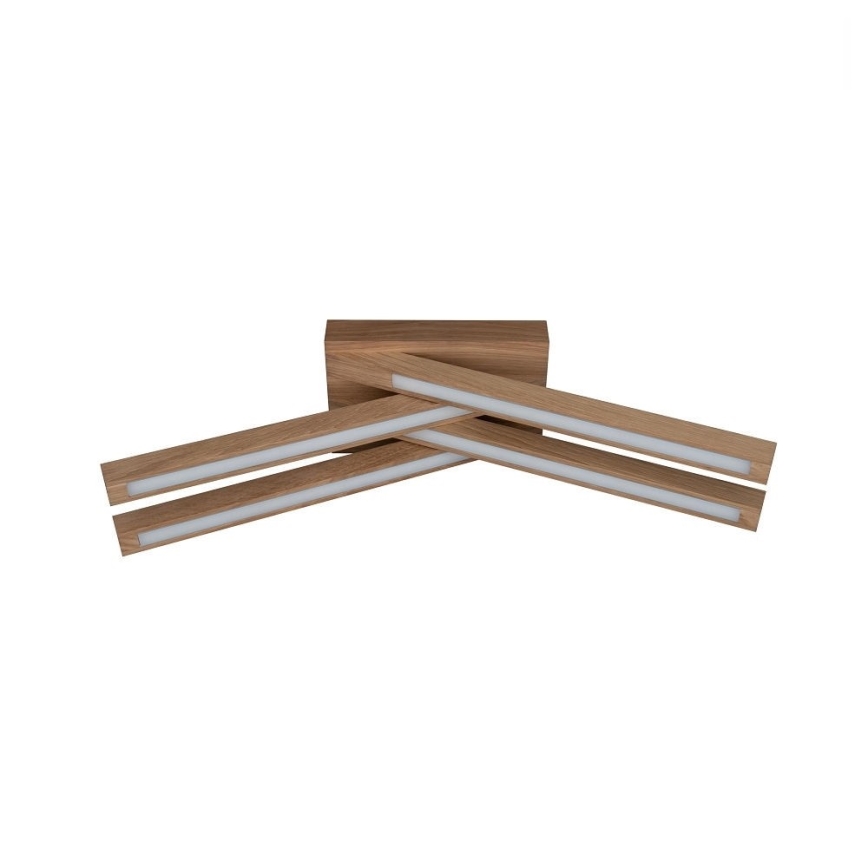 LED loftlampe LINUS 4xLED/4,5W/230V mat eg - FSC-certificeret