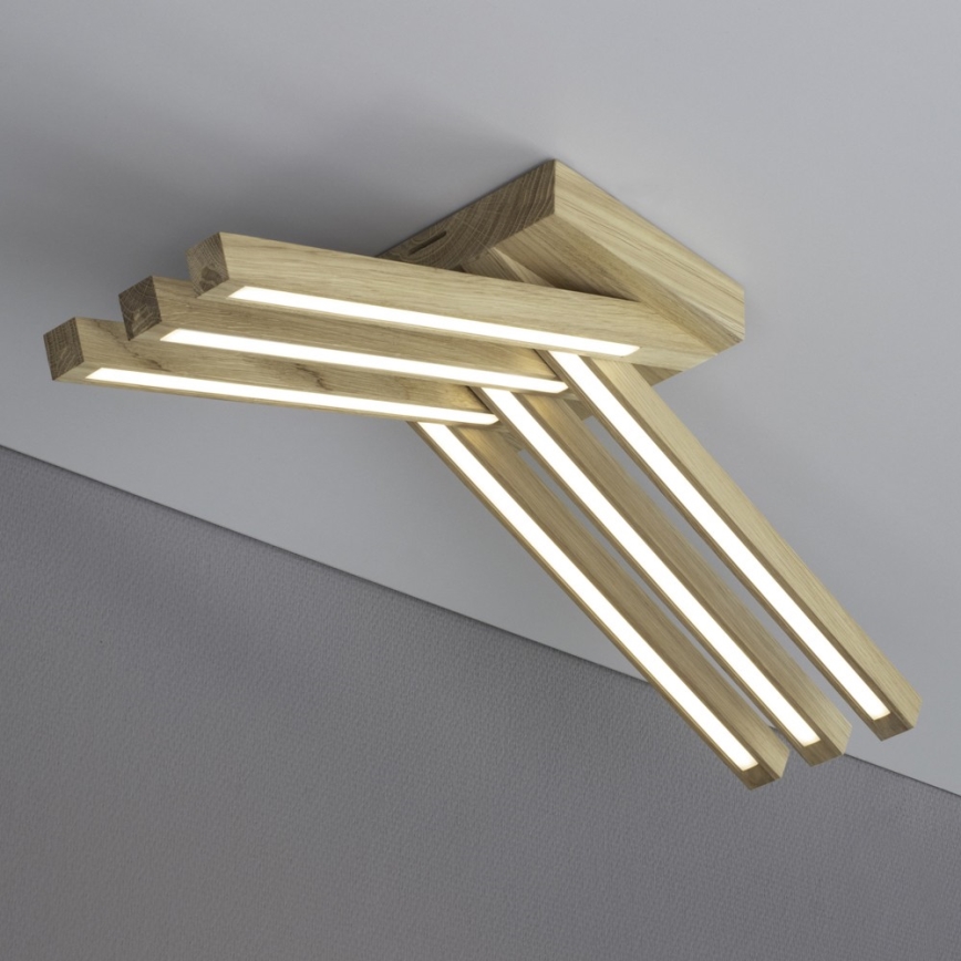 LED overflademonteret loftlampe LINUS 6xLED/4,5W/230V mat eg