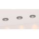 SÆT 3x LED indbygningslampe VITAR 1xGU10/5W/230V beton – FSC certificeret