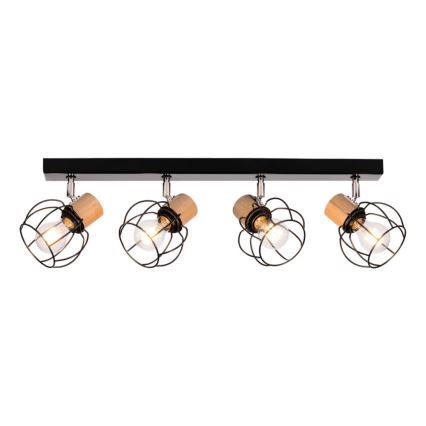 Loftspot PHIPHI 4xE27/60W/230V eg - FSC-certificeret