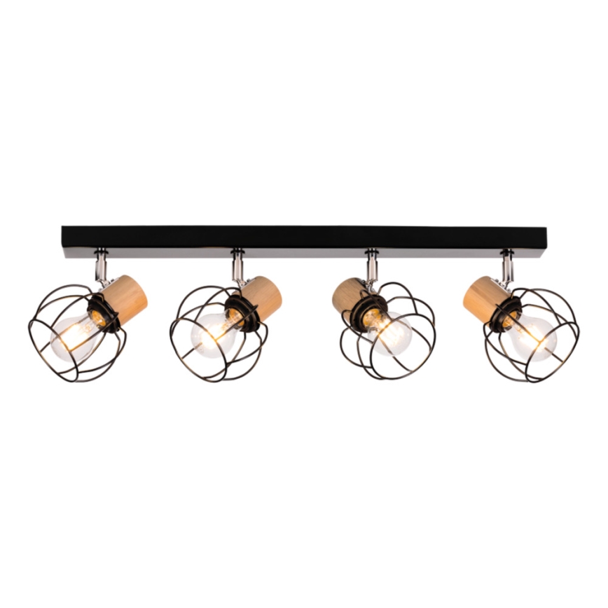 Loftspot PHIPHI 4xE27/60W/230V eg - FSC-certificeret