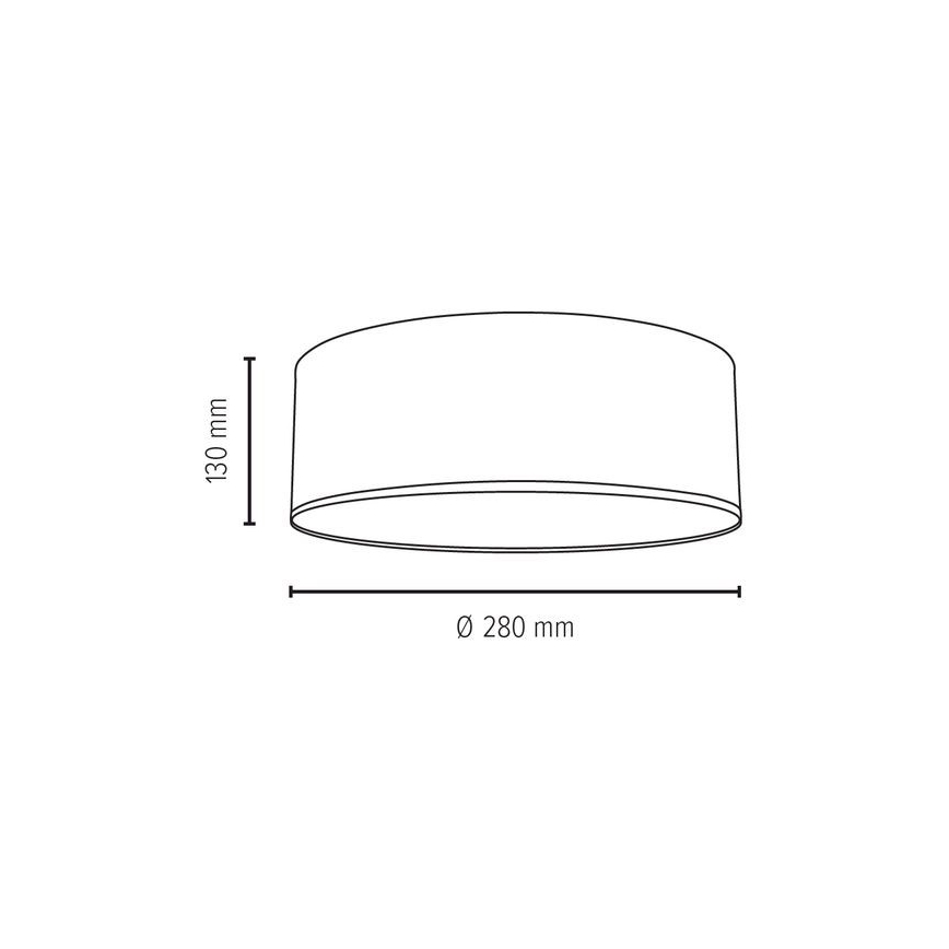 Loftlampe JOSEFINA 2xE27/25W/230V - FSC-certificeret