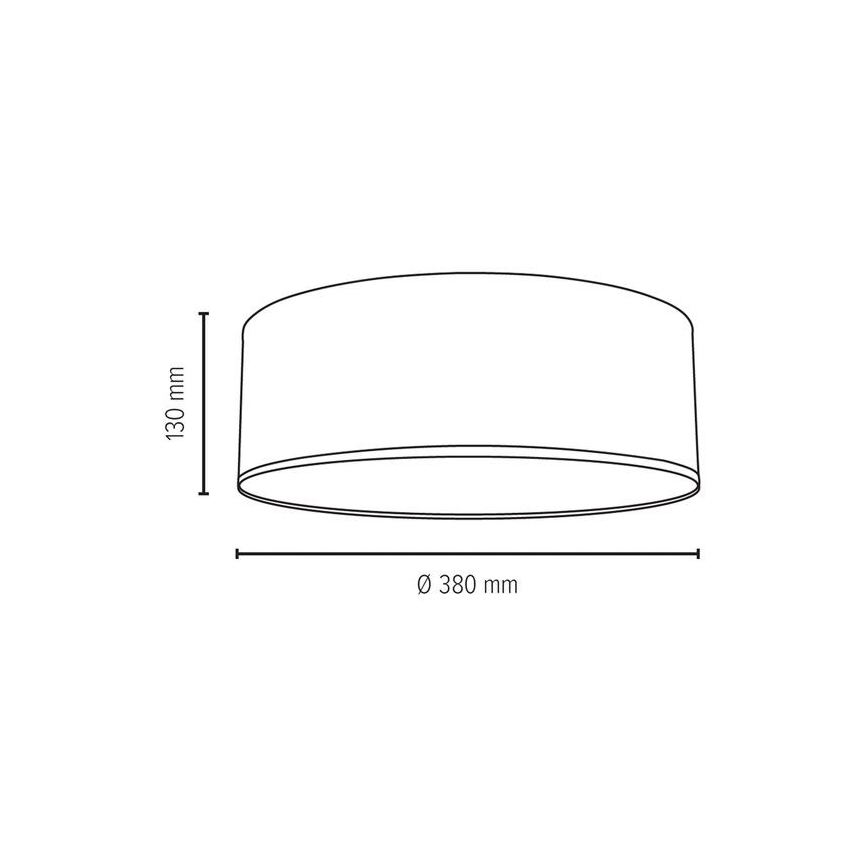 Loftlampe JOSEFINA 3xE27/25W/230V - FSC-certificeret