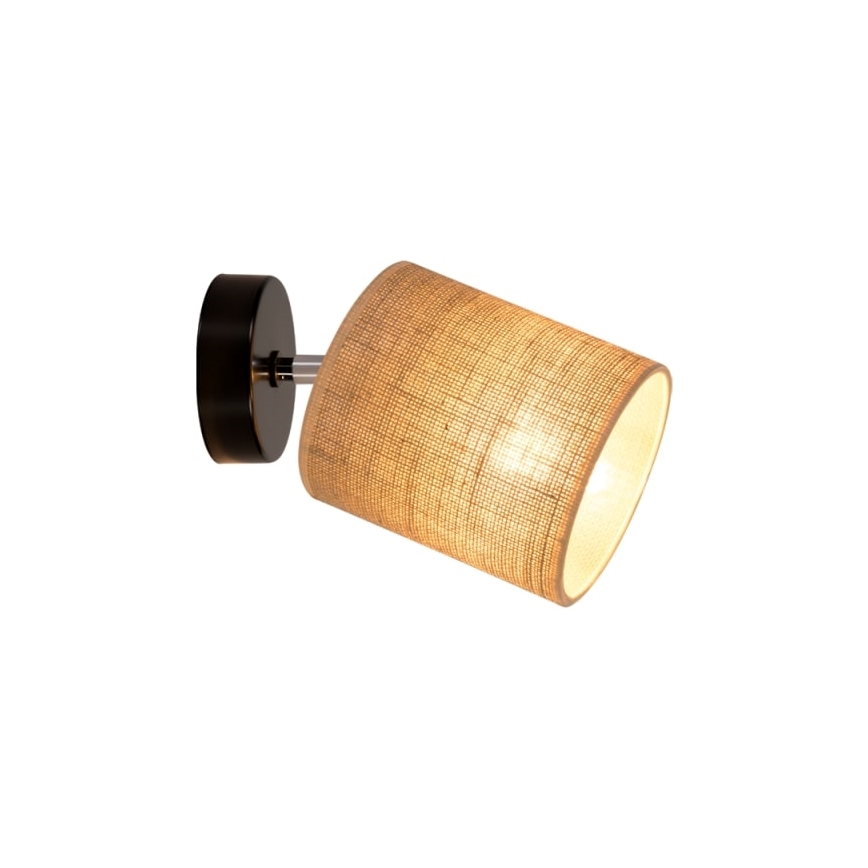 Vægspot JUTE 1xE27/25W/230V - FSC-certificeret
