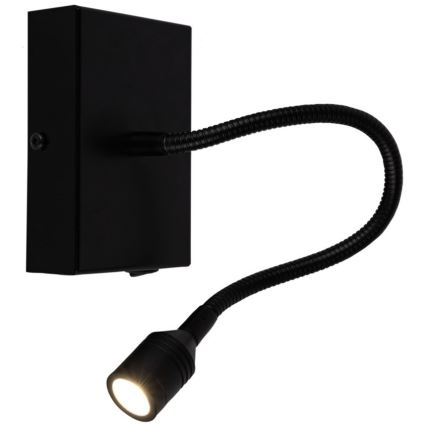 LED væglampe LECTOR LED/2,5W/230V sort