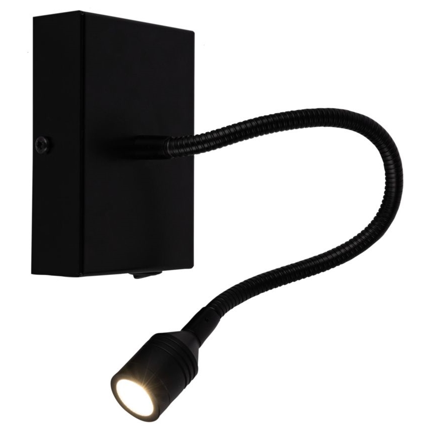 LED væglampe LECTOR LED/2,5W/230V sort
