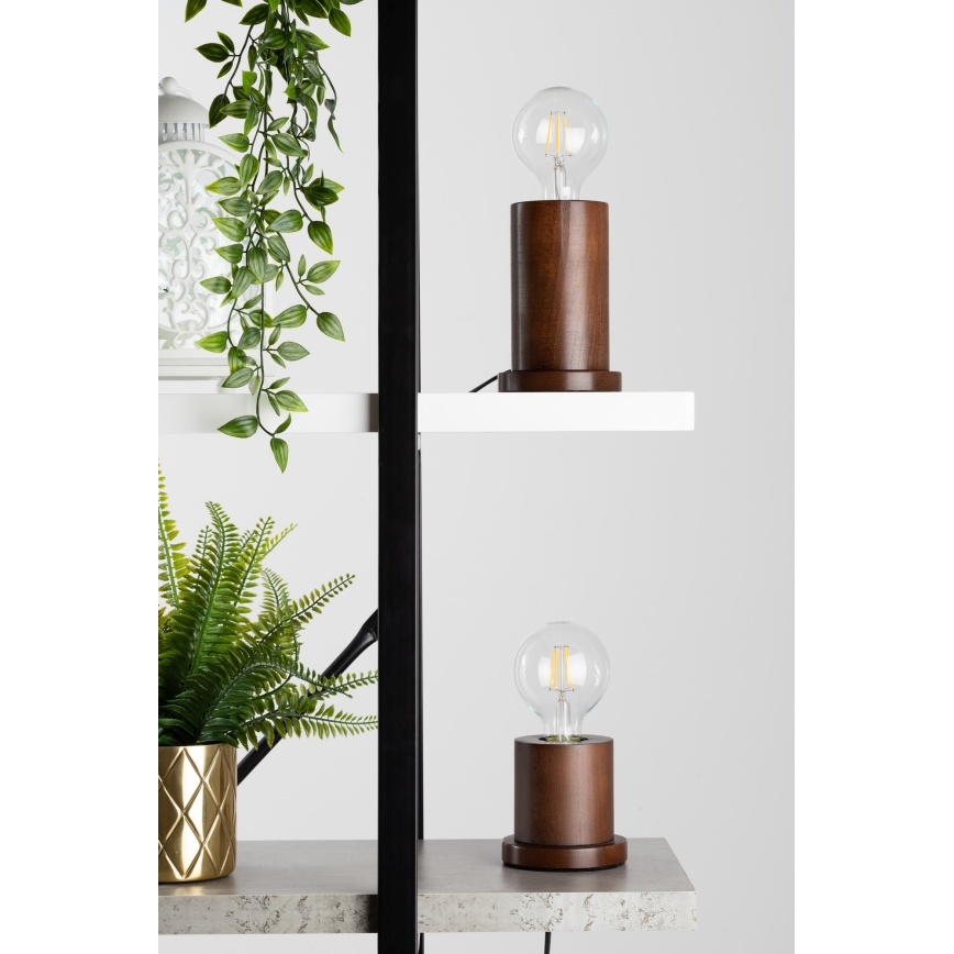 Bordlampe TASSE 1xE27/25W/230V bøg - FSC-certificeret