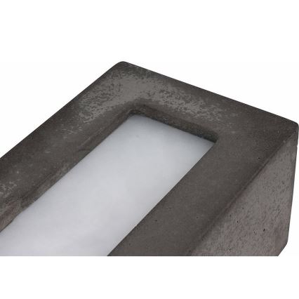 Væglampe BLOCK 1xE27/40W/230V beton