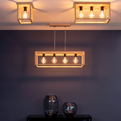 Loftlampe KAGO 1xE27/60W/230V mat eg