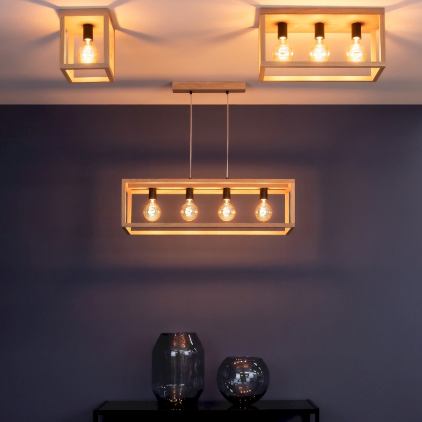 Loftlampe KAGO 1xE27/60W/230V mat eg