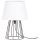Spot-Light - Bordlampe MANGOO 1xE27/40W/230V hvid/sort