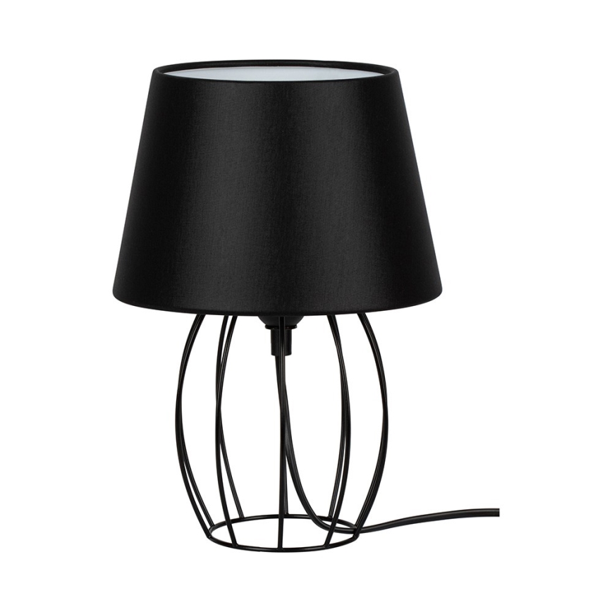 Spot-Light - Bordlampe MANGOO 1xE27/40W/230V sort