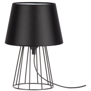 Spot-Light - Bordlampe MANGOO 1xE27/40W/230V sort