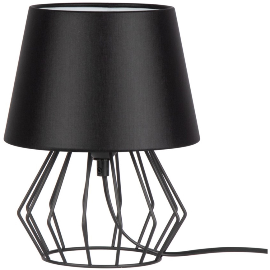 Spot-Light - Bordlampe MANGOO 1xE27/40W/230V sort