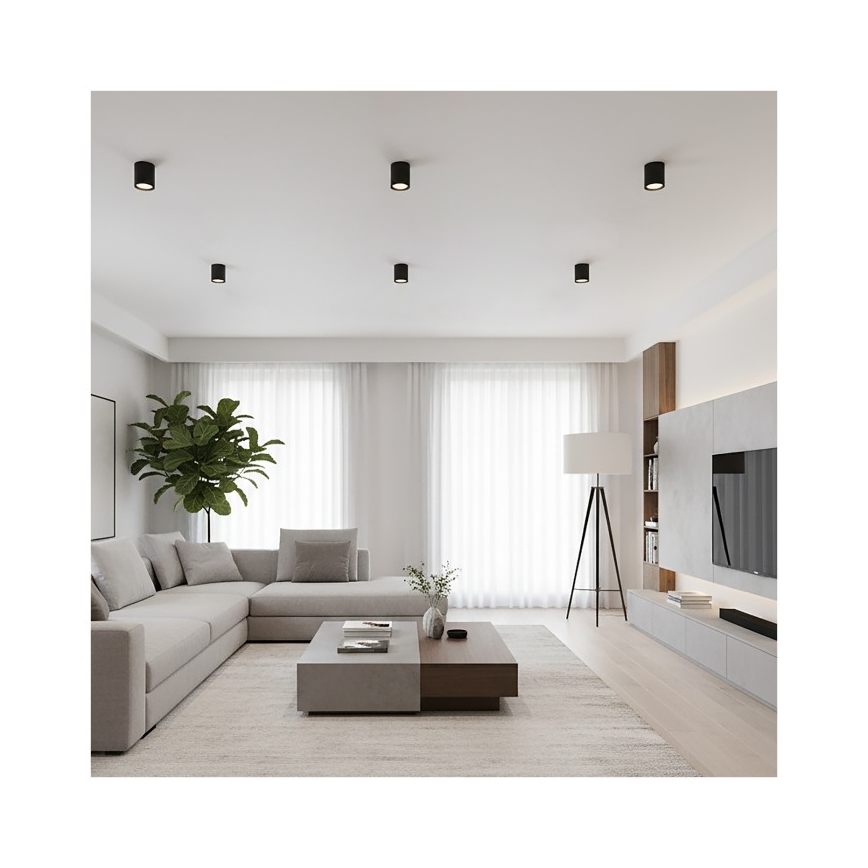 Spot OH12 1xGX53/35W/230V 9,6 cm sort