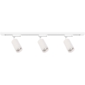 Spot til skinnesystem PIPE 3xGU10/10W/230V hvid