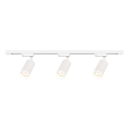 Spot til skinnesystem PIPE 3xGU10/10W/230V hvid