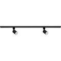 Spot til skinnesystemet ALTEAR 2xGU10/10W/230V 1 m sort