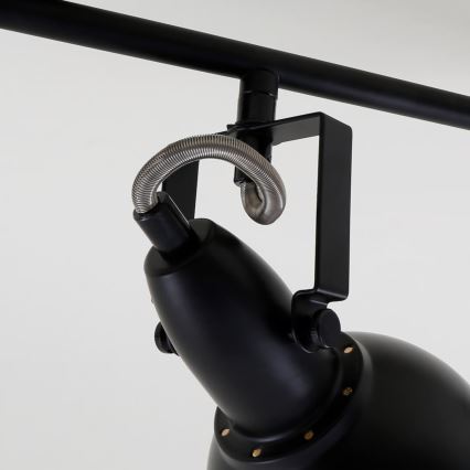 Spotarmatur 3xE14/40W/230V, sort