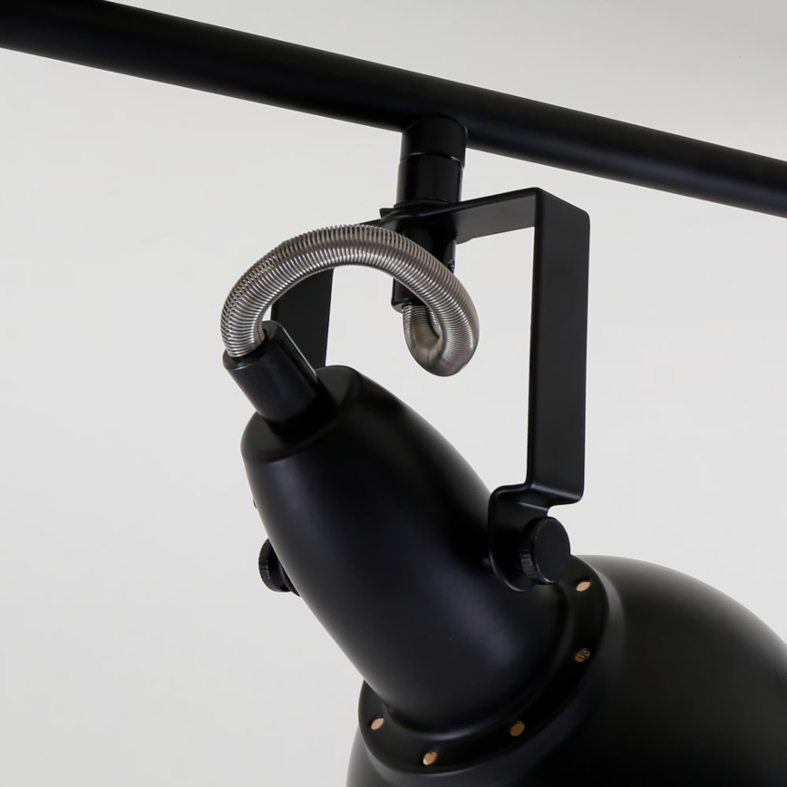 Spotarmatur 3xE14/40W/230V, sort