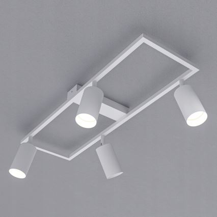 Spotarmatur 4xGU10/30W/230V hvid