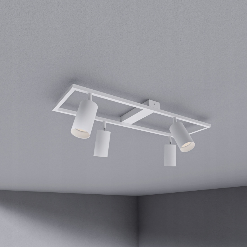 Spotarmatur 4xGU10/30W/230V hvid