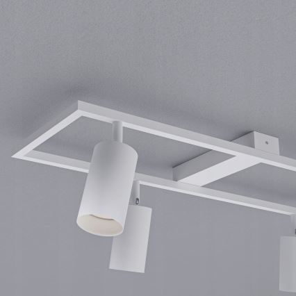 Spotarmatur 4xGU10/30W/230V hvid