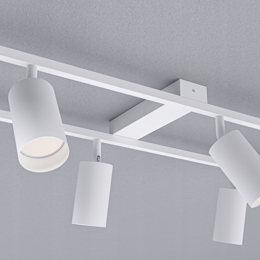 Spotarmatur 6xGU10/30W/230V hvid