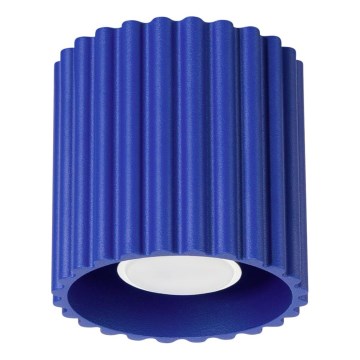 Spotarmatur AURA 1xGU10/10W/230V Ø 10 cm blå