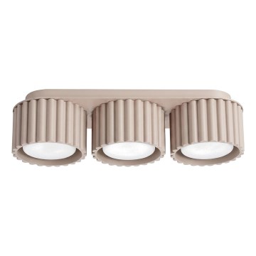 Spotarmatur AURA 3xGX53/10W/230V taupe