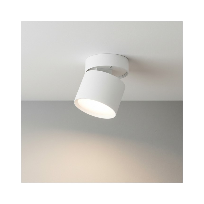 Spotarmatur OH12F 1xGX53/35W/230V 8,5 cm hvid