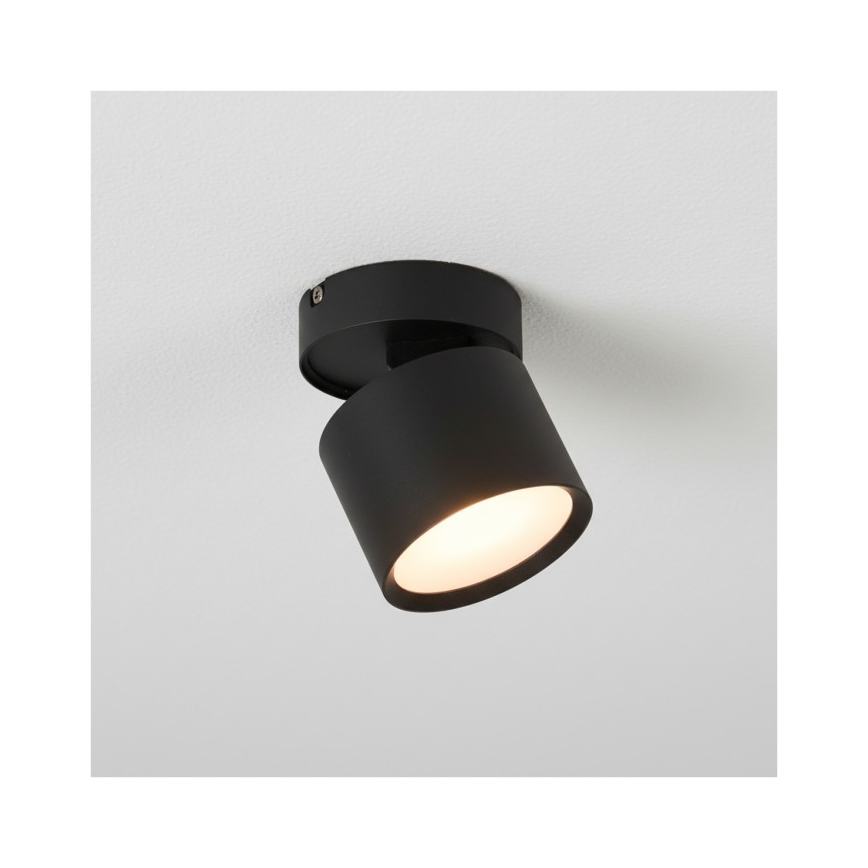 Spotarmatur OH12F 1xGX53/35W/230V 8,5 cm sort