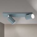 Spotarmatur PENN 2xGU10/13W/230V grå